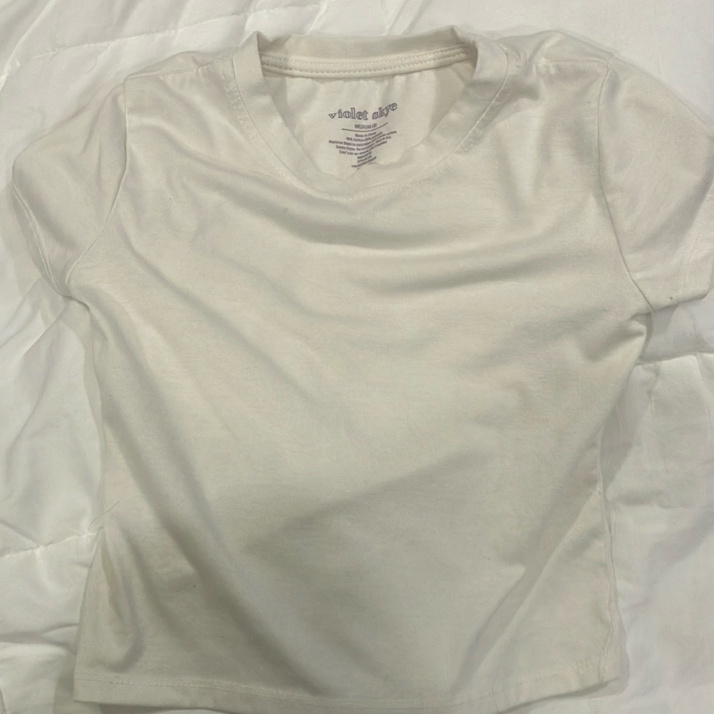 Kids White T-Shirt